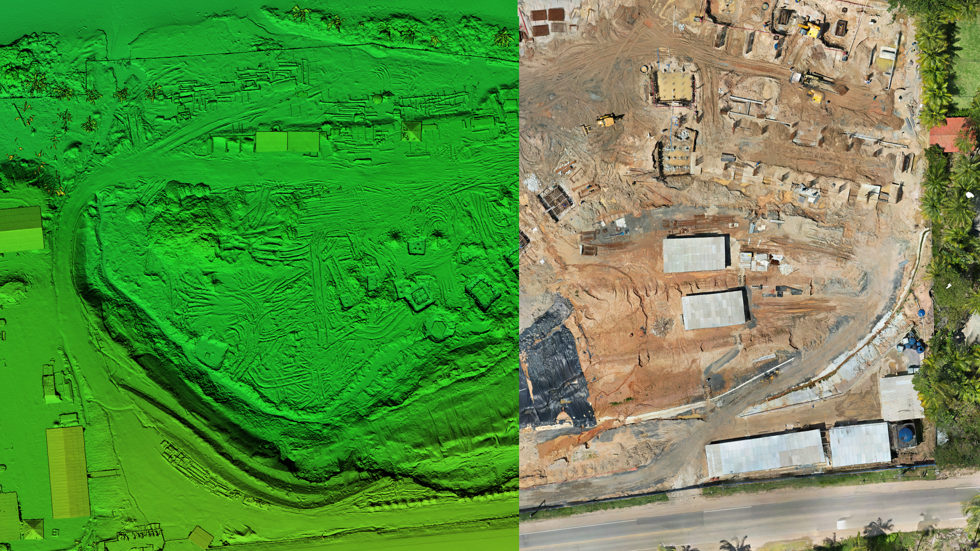 Topografia A&eacute;rea e Curvas de N&iacute;vel