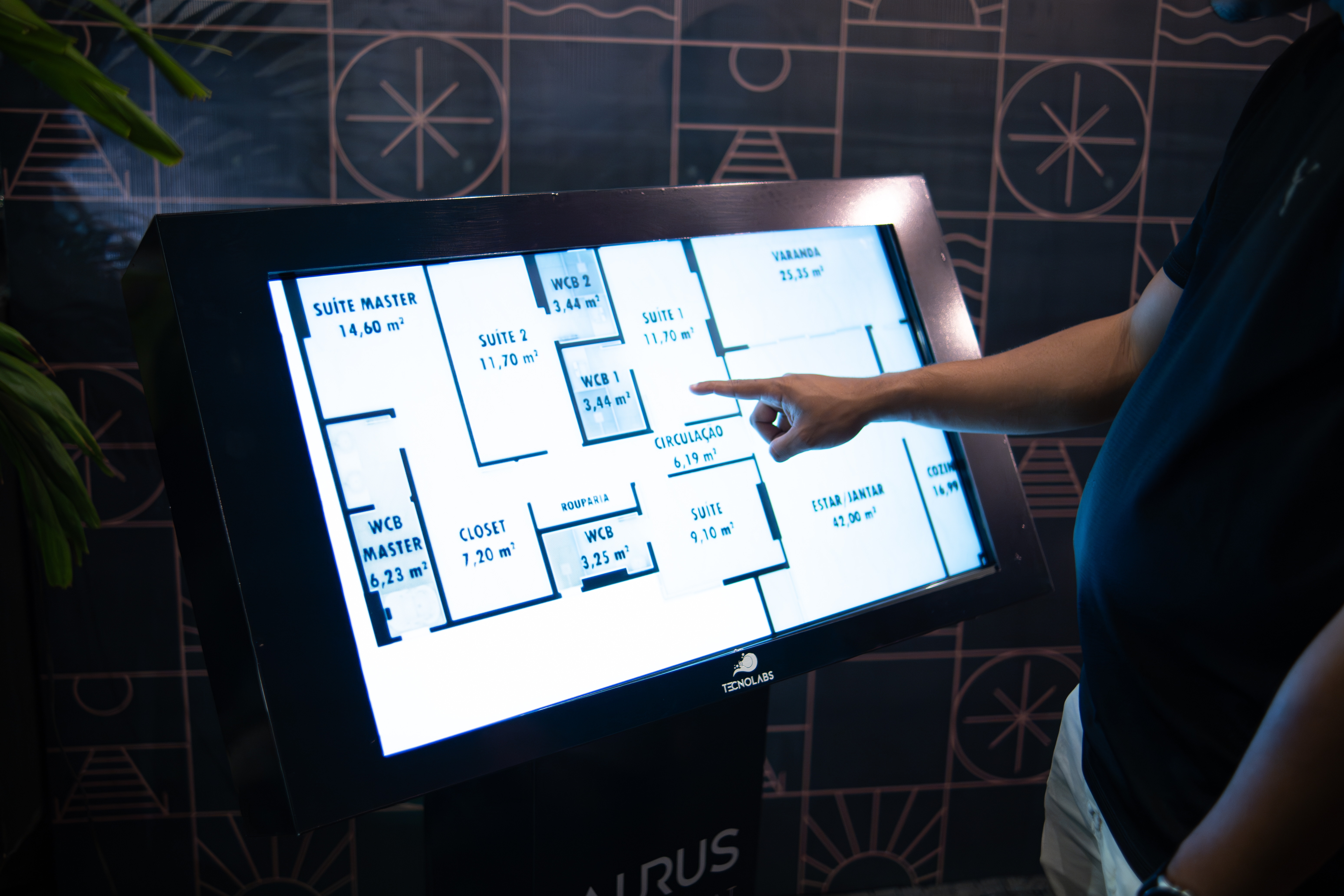 Painel Interativo - Planta Baixa
