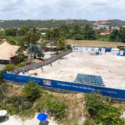Acompanhamento de Obra: Epic Residence em Barra de S&atilde;o Miguel